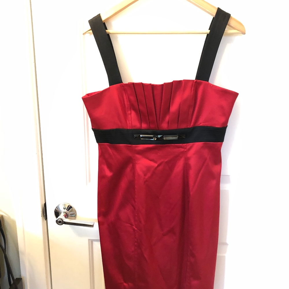 Jones New York Red Cocktail Dress